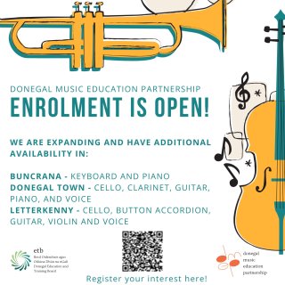We’re delighted to announce that enrolment for new students is now officially open!
We have new student slots available in Donegal Town, Letterkenny, and Buncrana. If you’re interested in joining us this year, you can complete our new student enrolment form via the link on our website (linked in our bio).
We’re looking forward to welcoming lots of new faces and can’t wait to share another fantastic year with you!